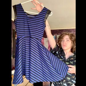 Delia’s Stretchy Sleeveless Twirly Skirt Skater Dress
